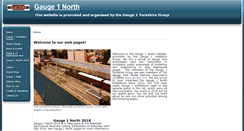 Desktop Screenshot of gauge1north.org.uk